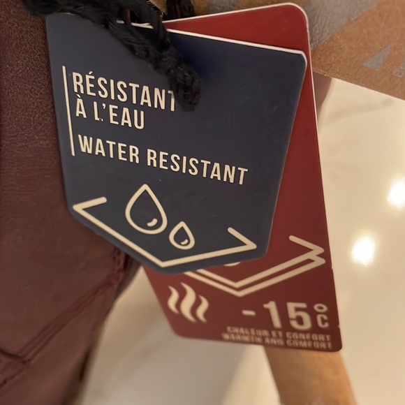 Chelsee combat Plum Boot with chunky heel - Picture 7 of 15